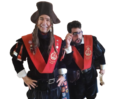 Ambiente festivo para una actuacion de tuna en una celebracion privada